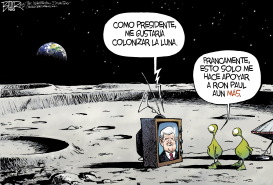 NEWT A LA LUNA by Nate Beeler