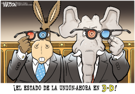 EL ESTADO DE LA UNION AHORA EN 3-D by RJ Matson