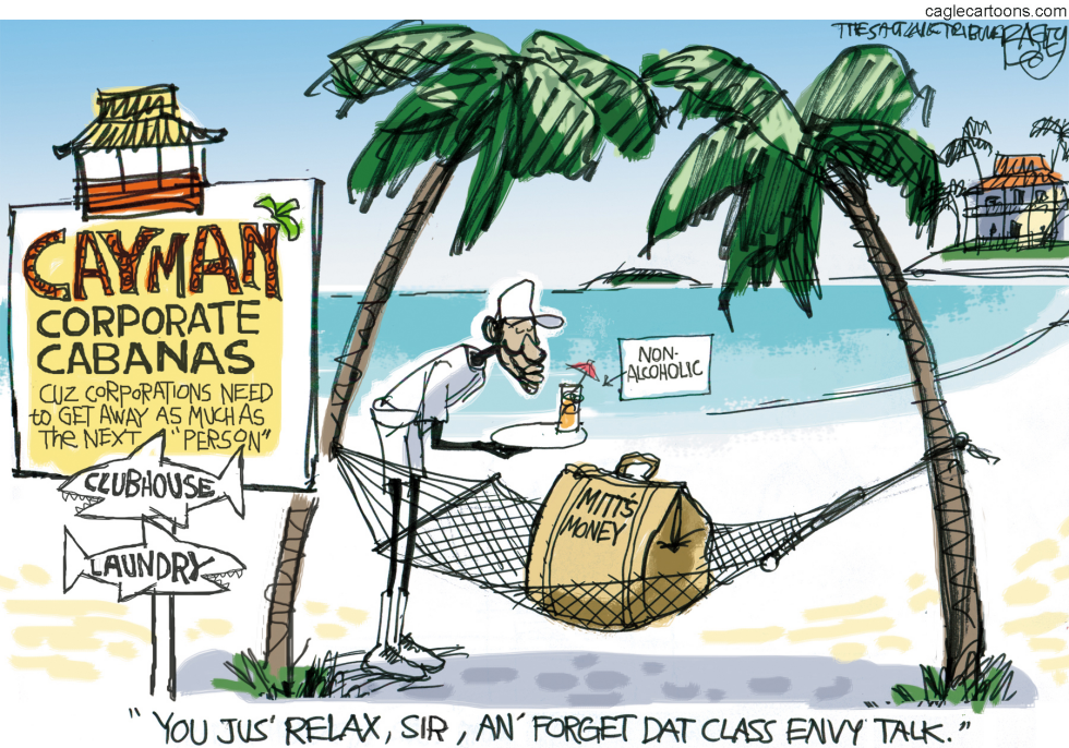  CLASS WARFARE TAKES A HOLIDAY by Pat Bagley