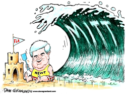 FLORIDA GOP PRIMARY WAVE by Dave Granlund