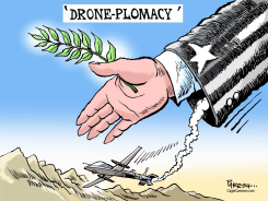 DRONE DIPLOMACY by Paresh Nath