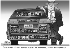 LOCAL MO-ED MARTIN SETTLES ON RACE FOR ATTORNEY GENERAL by RJ Matson