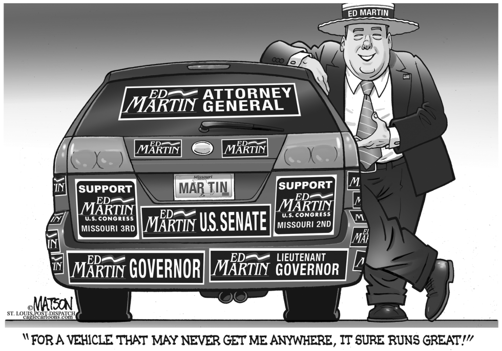  LOCAL MO-ED MARTIN SETTLES ON RACE FOR ATTORNEY GENERAL by RJ Matson