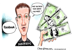 FACEBOOK FORTUNE by Dave Granlund