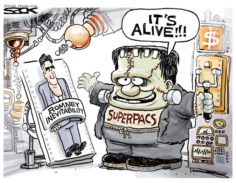  ROMNEY IS ALIVE by Steve Sack