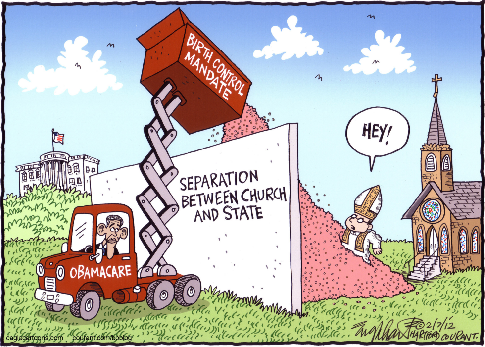  OBAMACARE MISTAKE by Bob Englehart