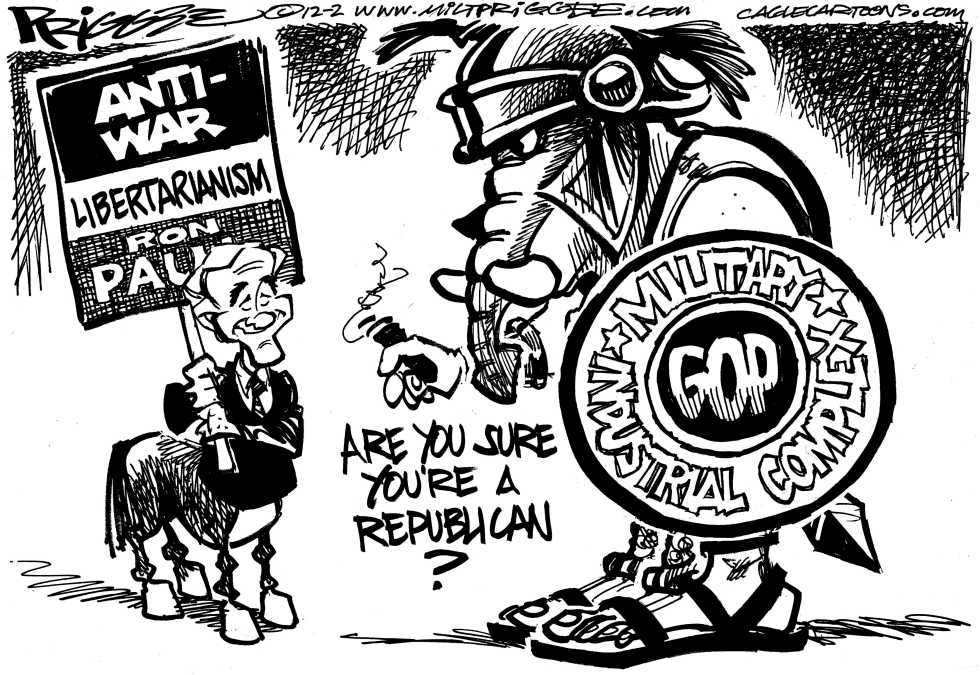  RON REPUBLICAN PAUL by Milt Priggee