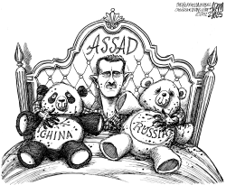 SYRIAN BLOOD by Adam Zyglis