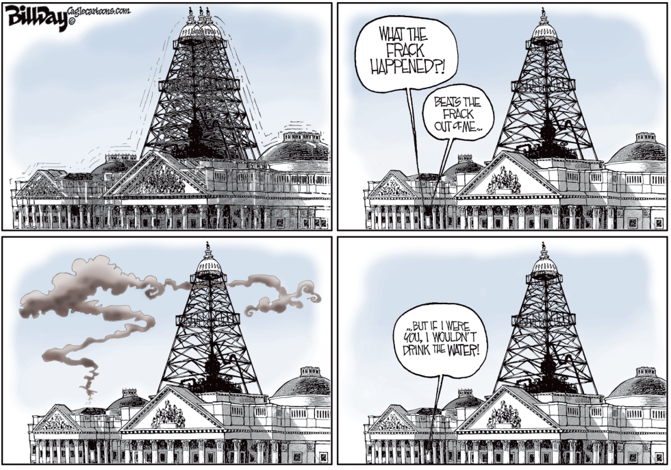  FRACKING CONGRESS by Bill Day