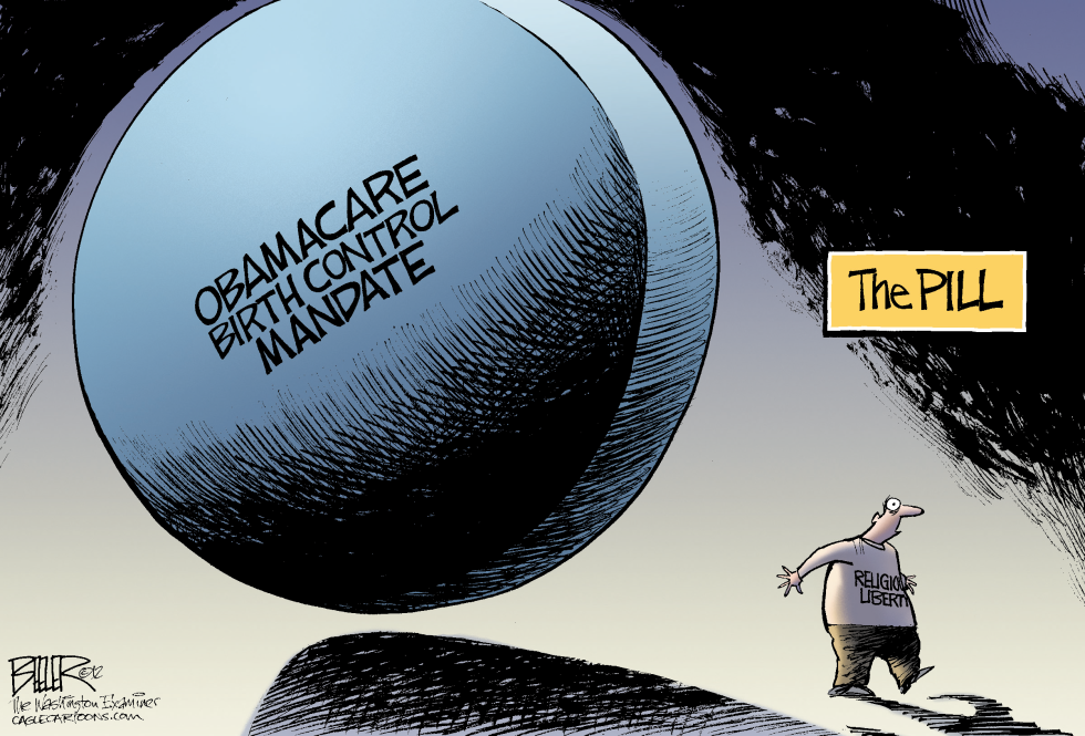  CONTRACEPTION RULE by Nate Beeler