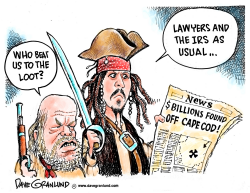 SUNKEN TREASURE BILLIONS by Dave Granlund