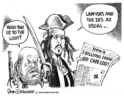 SUNKEN TREASURE BILLIONS by Dave Granlund