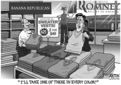 ROMNEY INVESTS IN SWEATER VESTS by RJ Matson