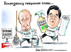 SYRIA RESPONSE TEAM by Dave Granlund