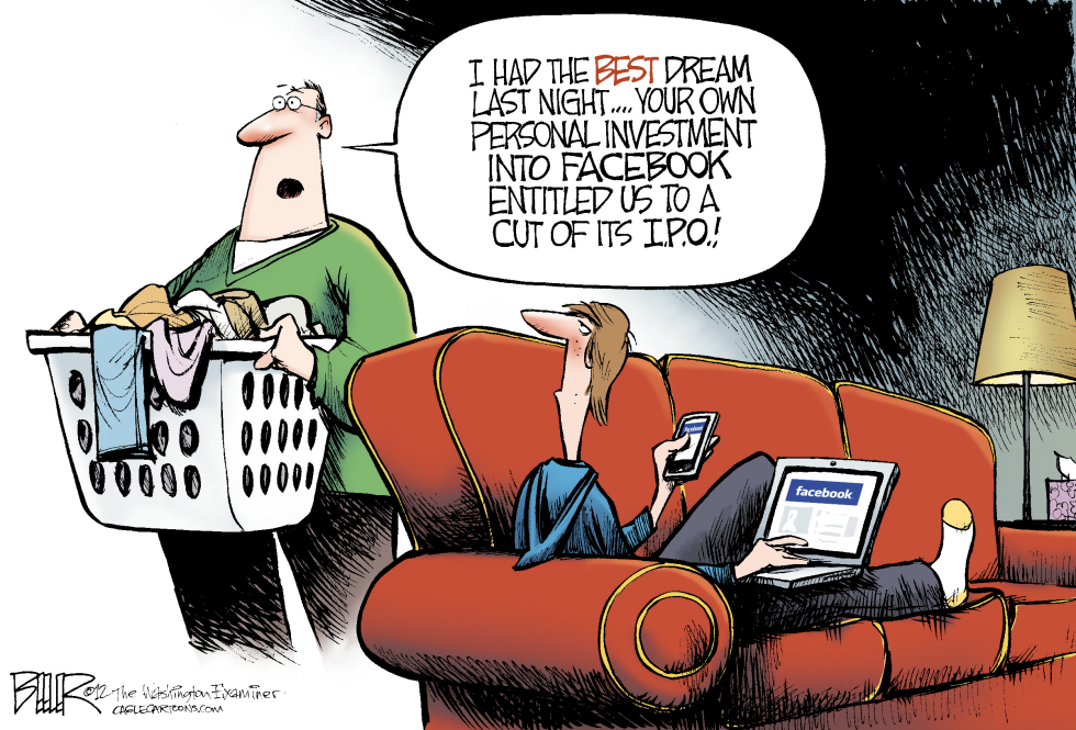  FACEBOOK IPO by Nate Beeler