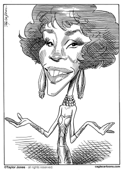 WHITNEY HOUSTON 1963-2012 by Taylor Jones