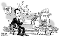 ROMNEY VALENTINE  by Daryl Cagle