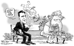 ROMNEY VALENTINE  by Daryl Cagle