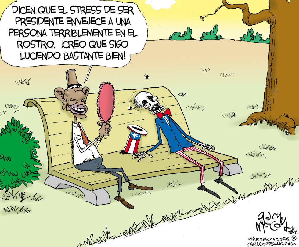  EL EFECTO DE OBAMA EN LOS USA by Daryl Cagle