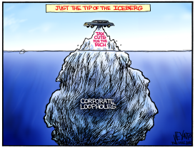 TIP OF THE ICEBERG by Christopher Weyant