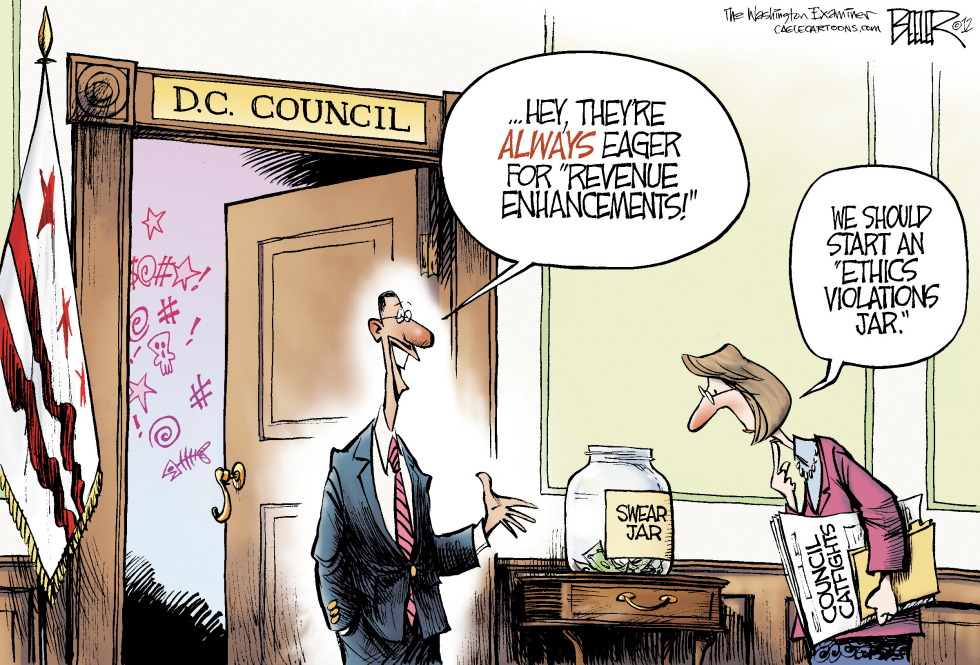  LOCAL DC - COUNCIL CATFIGHTS by Nate Beeler