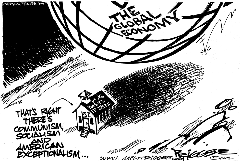  AMERICAN EXCEPTIONALISM by Milt Priggee