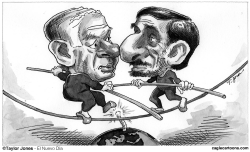 NETANYAHU VERSUS AHMADINEJAD by Taylor Jones