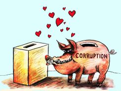 CORRUPTION AND ELECTION by Pavel Constantin