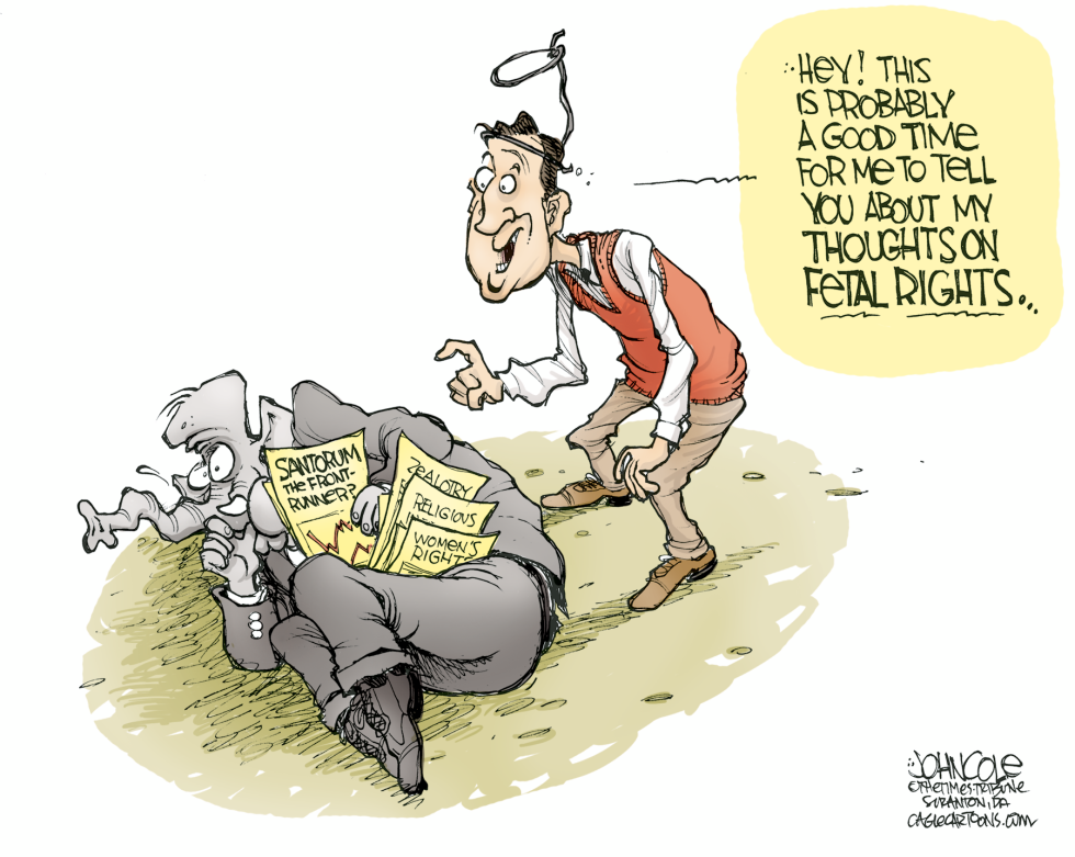  SANTORUM AND THE GOP by John Cole