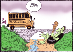 EDUCATION REFORM by Bob Englehart