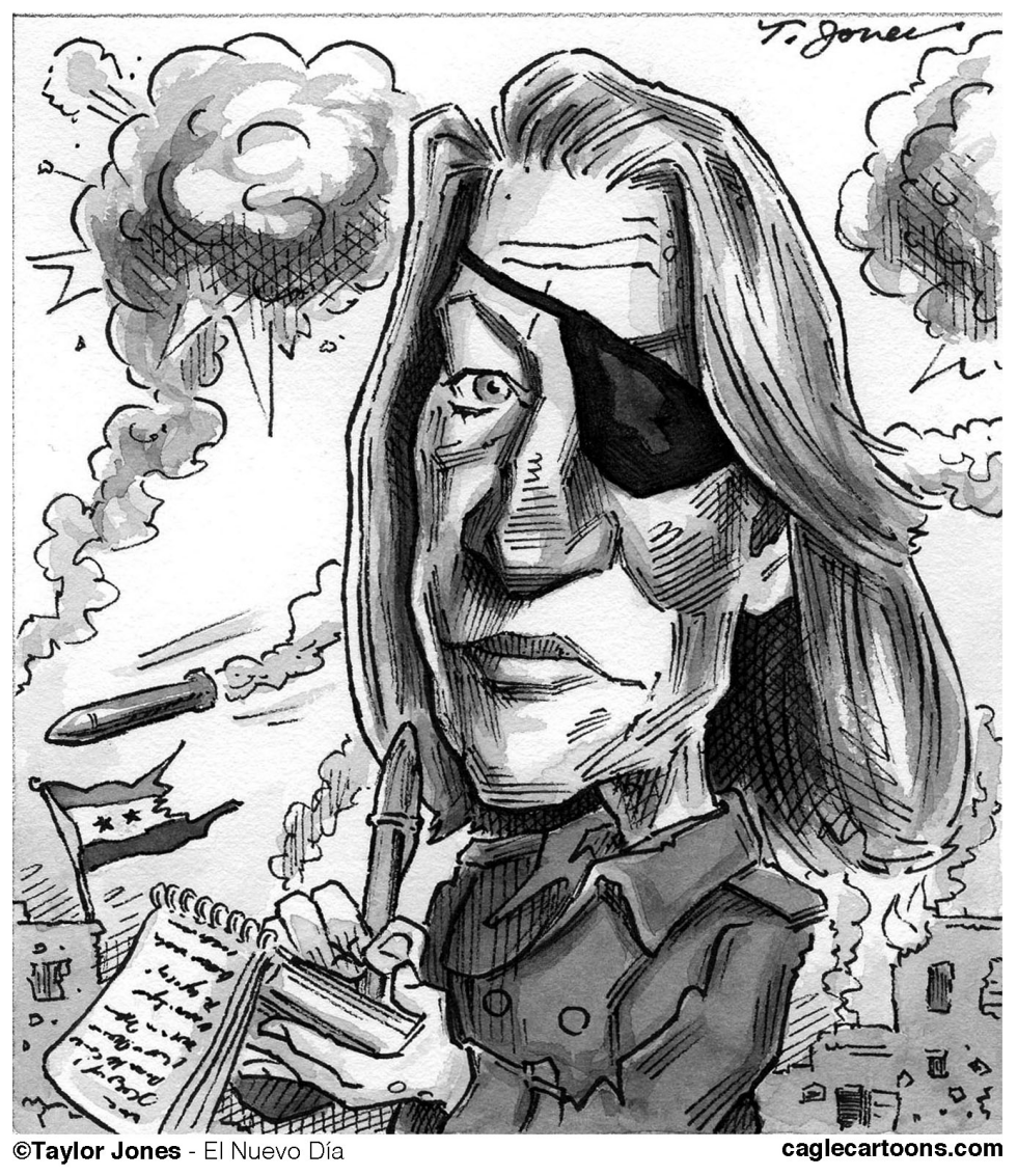  MARIE COLVIN 1956-2012 by Taylor Jones