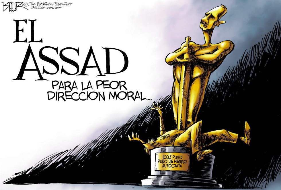  LOS PREMIOS A LA AUTOCRACIA by Nate Beeler