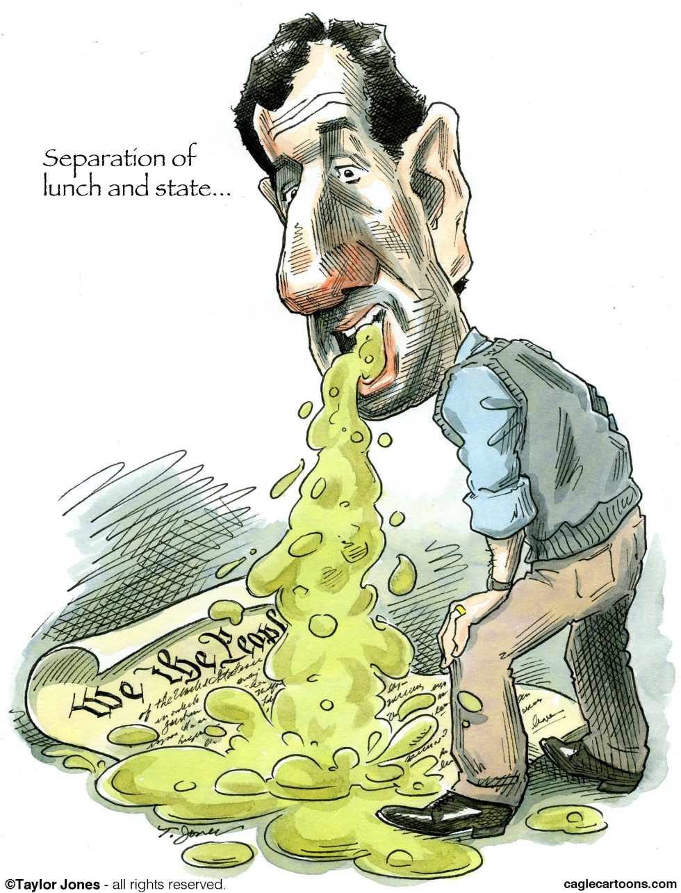  SANTORUM ON THE CONSTITUTION  by Taylor Jones