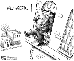 EL AñO BISIESTO DEL GOP by Adam Zyglis