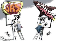 GUERRA DE LA GASOLINA by Pat Bagley