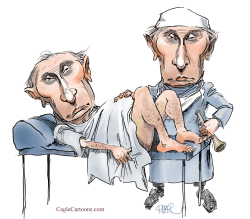 PUTIN PREGNANT WITH PUTIN by Riber Hansson