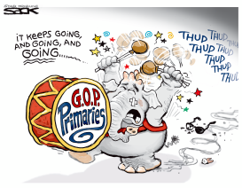 GOP PRIMARIES by Steve Sack