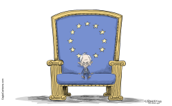 EU PRESIDENT HERMAN VAN ROMPUY by Martin Sutovec