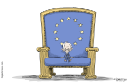 EU PRESIDENT HERMAN VAN ROMPUY by Martin Sutovec