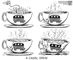 A CAUSTIC BREW by Adam Zyglis