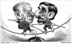 NETANYAHU VS AHMADINEJAD  by Taylor Jones