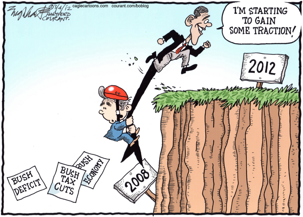  2012 OBAMA CANDIDACY by Bob Englehart