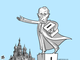 PUTIN WINS  by Emad Hajjaj