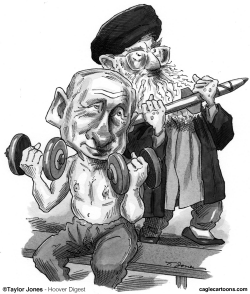 PUTIN AND KHAMENEI PUMP IRON by Taylor Jones