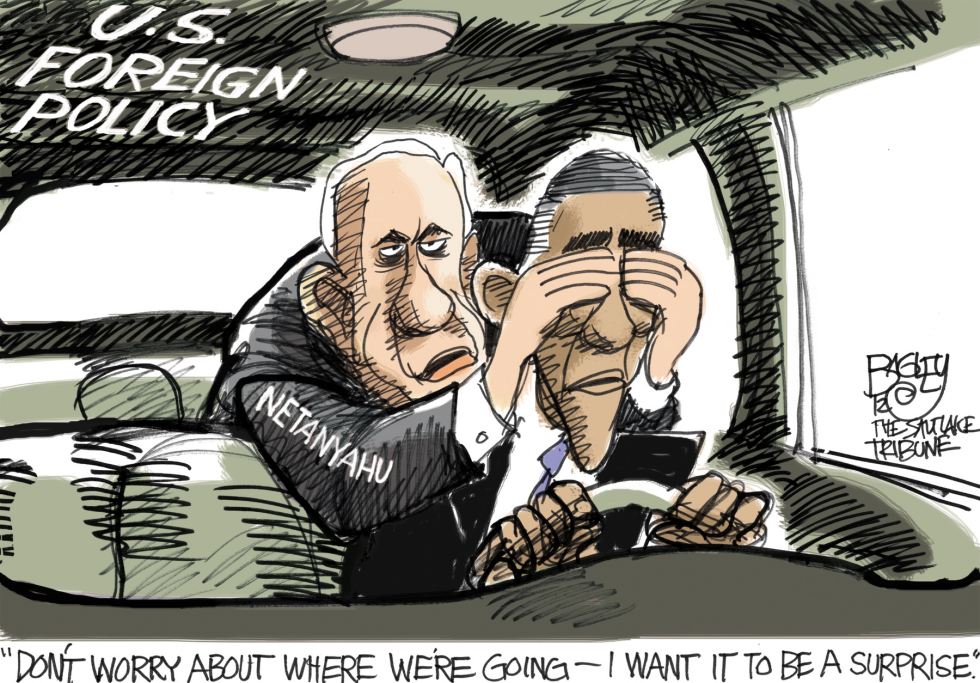  BACK SEAT DRIVER by Pat Bagley