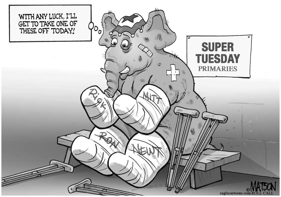  SUPER TUESDAY WISH by RJ Matson