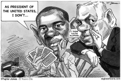 OBAMA AND NETANYAHU by Taylor Jones