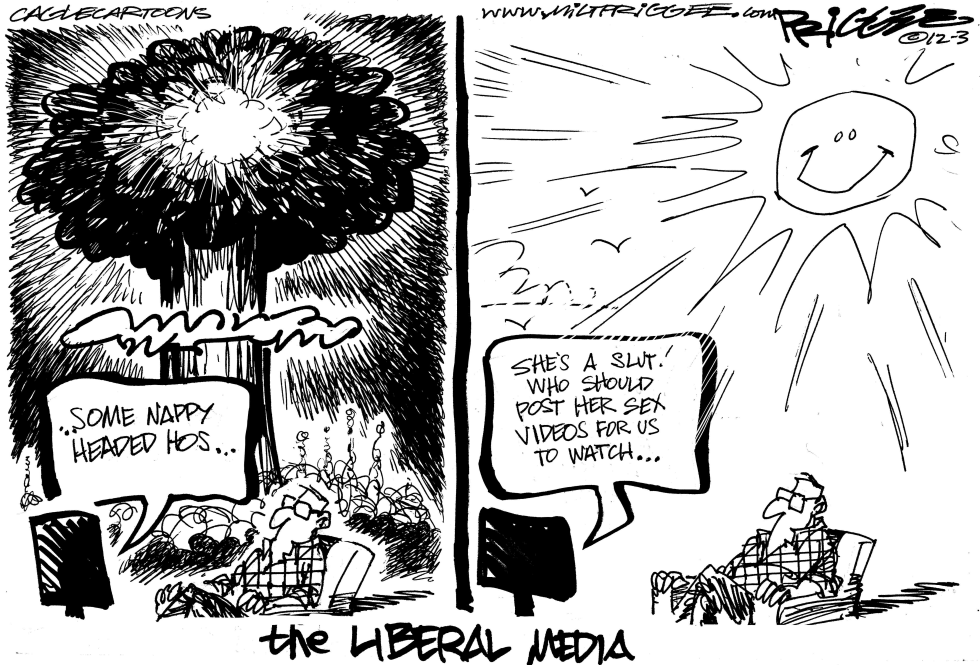  LIBERAL MEDIA by Milt Priggee