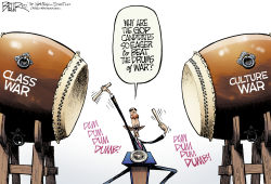 PERCUSSIVE POLITICS by Nate Beeler