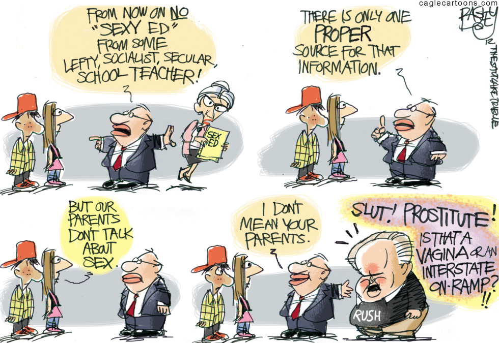  SEX EDUCATION by Pat Bagley